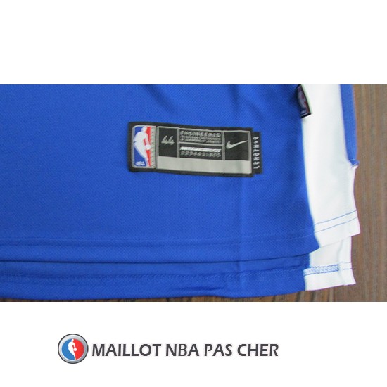 Maillot Golden State Warriors Klay Thompson 11 2017-18 Bleu